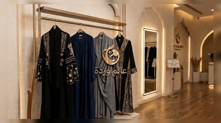 مجموعة عبايات خليجية أنيقة